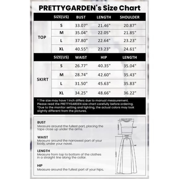 Women's 2-Piece Summer Set - Knit Crop Top &‎ High-Waist Midi Skirt Outfit - Picture 6 of 7